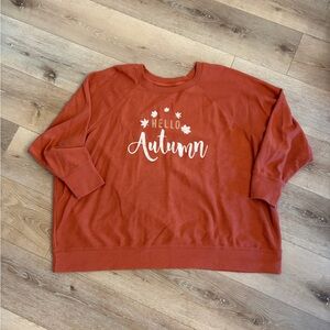 Maurices Burnt Orange Sweatshirt